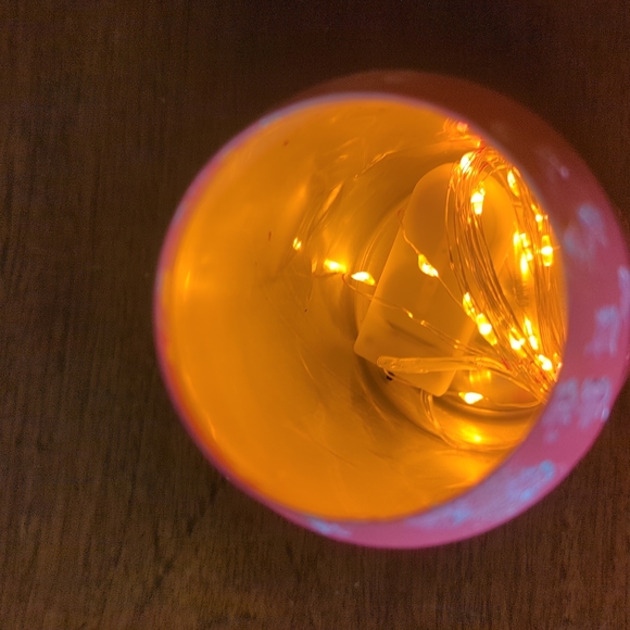 Custom handmade nightlight pink and white. Google - Picture 6 of 8